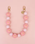 Roze smiley telefoonkoord