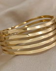 Brede statement bangle