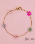Bloemetjesarmband