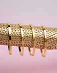 Gouden bangle met ster