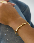 Bangle met bloemetjes