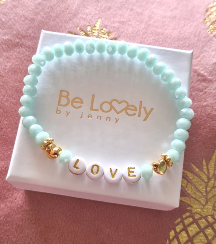 Be-Lovely | Schattige Naamarmband met Hartje - Perfect Persoonlijk Cadeau Idee!