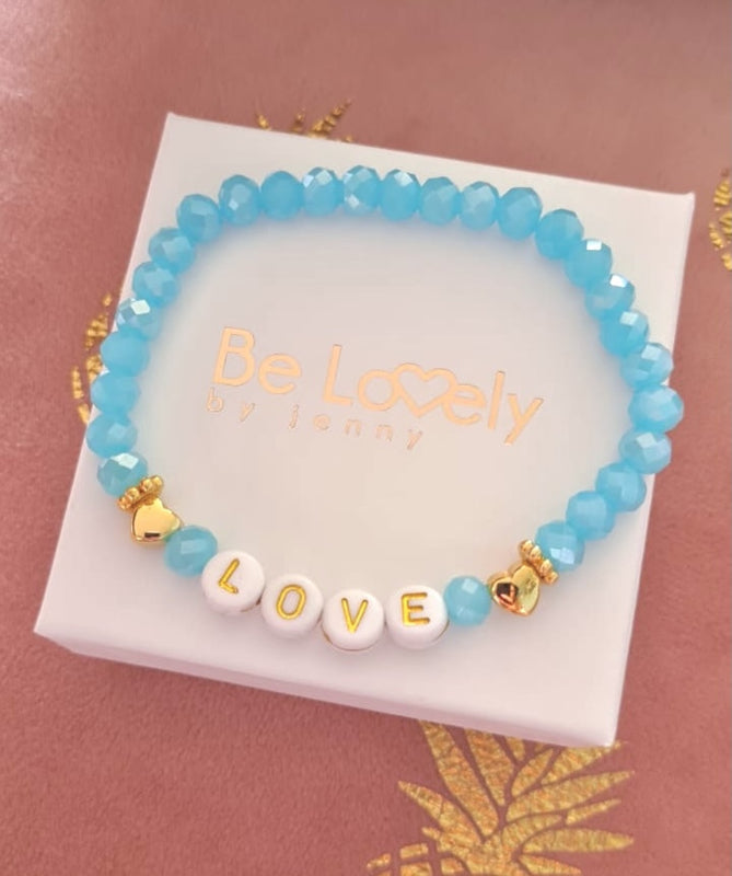 Be-Lovely | Schattige Naamarmband met Hartje - Perfect Persoonlijk Cadeau Idee!