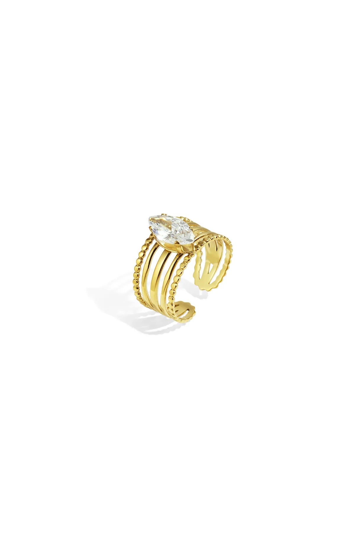 Ring met sparkle