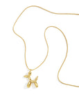 Lange ketting met ballonhondje