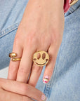 Ring met smiley