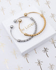 Be-Lovely | Stijlvolle Stainless Steel Armband met Twist - Voorkomt Verkleuring